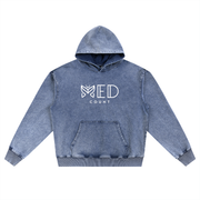 MED Count Snow washed Hoodie