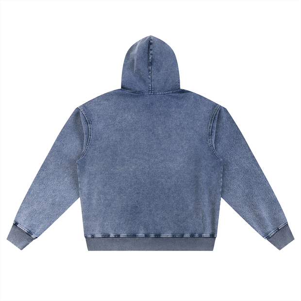 MED Count Snow washed Hoodie